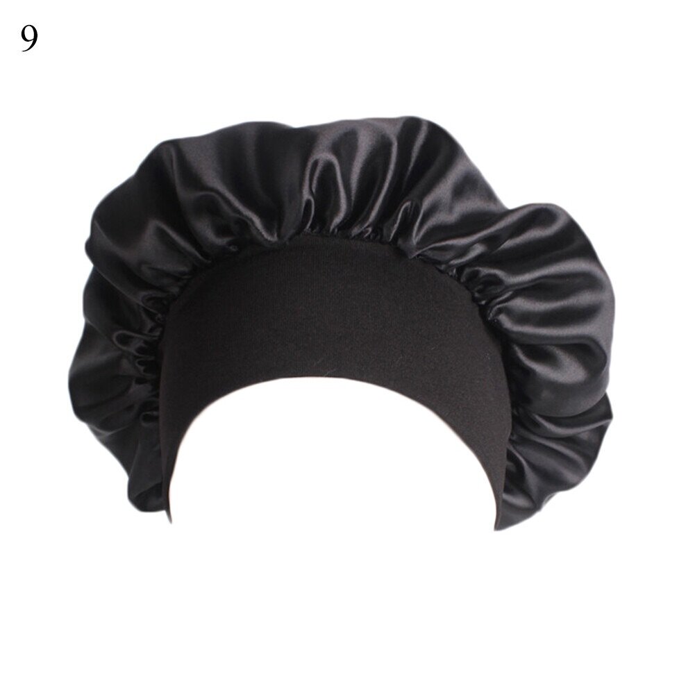 Bonnet de nuit en satin