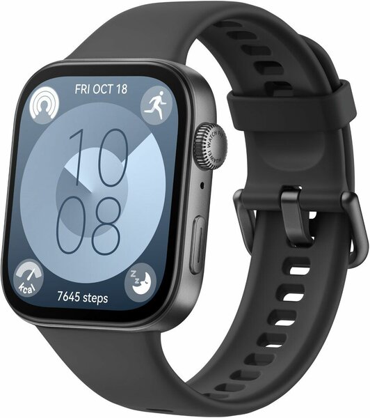 Huawei Watch Fit 3 white leather strap