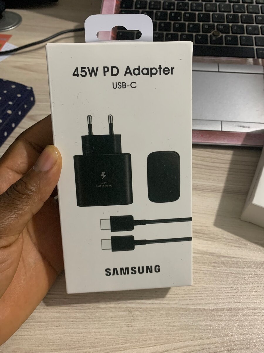 Chargeur rapide Samsung 45W USB-C