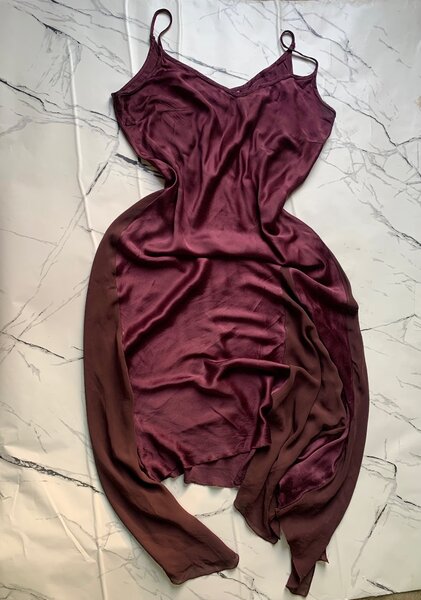Wine dress