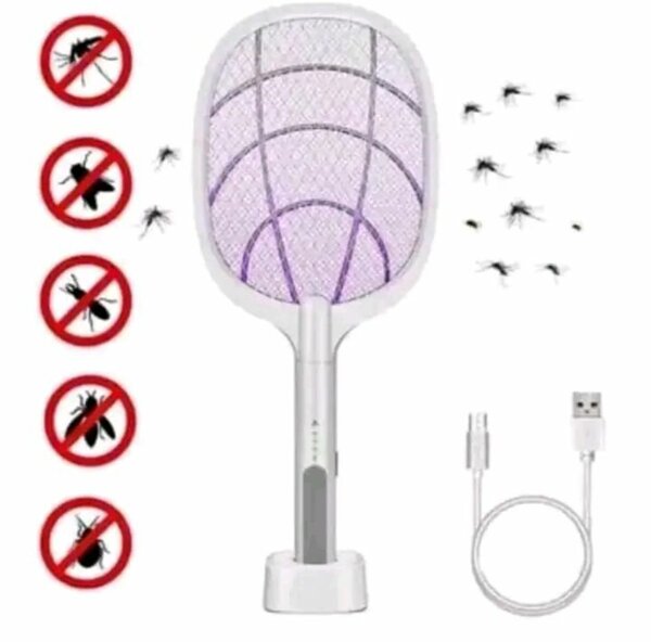 Raquette Électrique Anti-Insectes USB