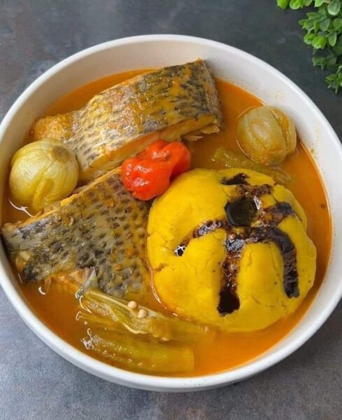 Foufou et sauce
