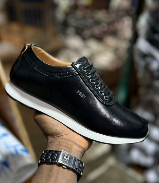 Chaussures Noires en Cuir