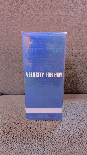 Velocity  for him