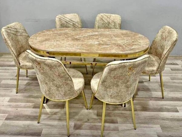 Table à manger élégante moderne