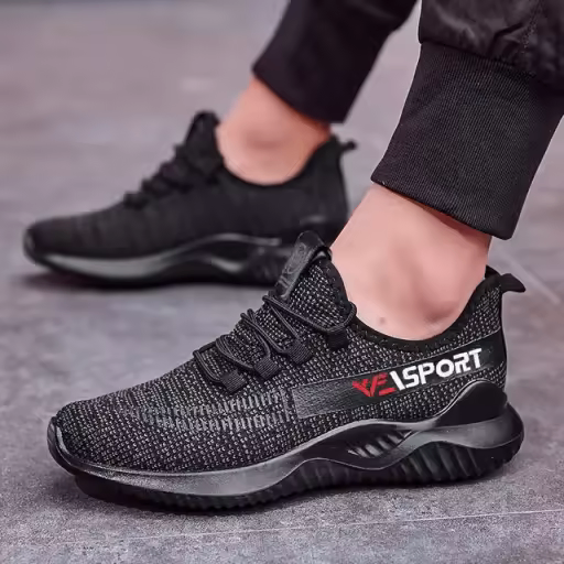 Baskets noires sport légères