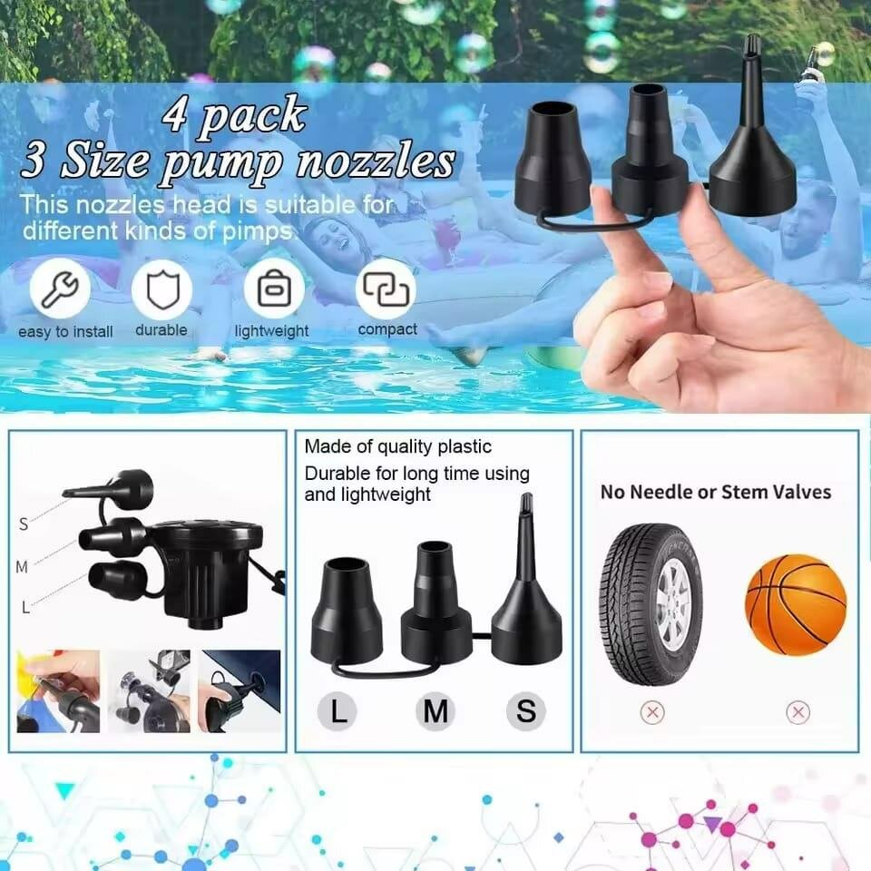 Tête de pompe à buse, adaptate