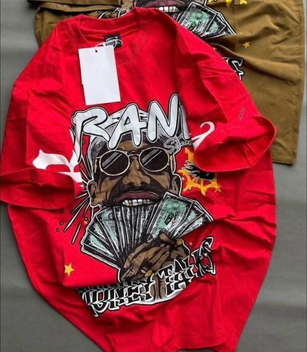 T-shirt graphique rouge