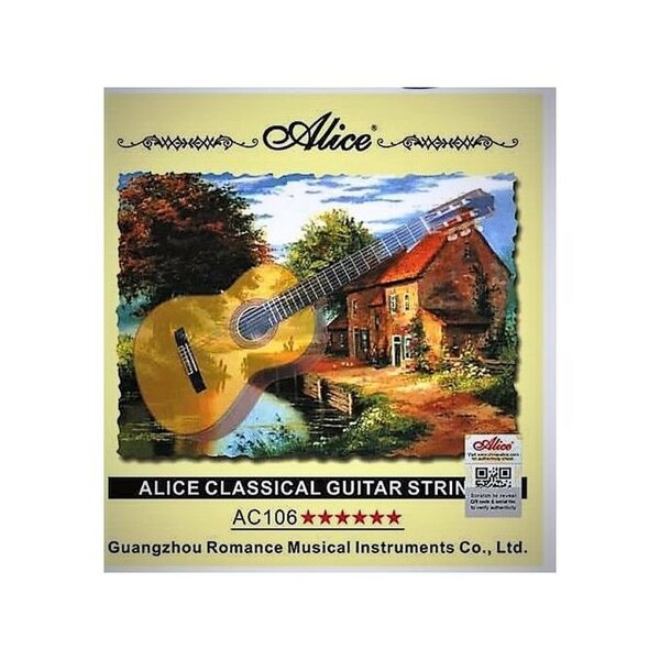 Jeu de corde guitare classique
