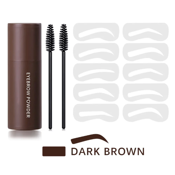 Poudre à Sourcils Brun Foncé