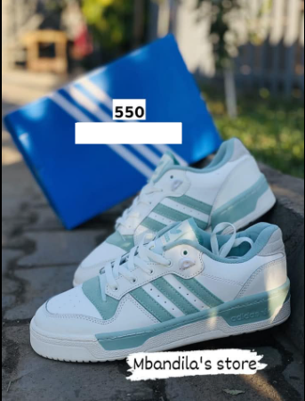 green sneakers