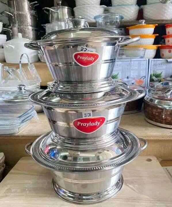 Casserole inox