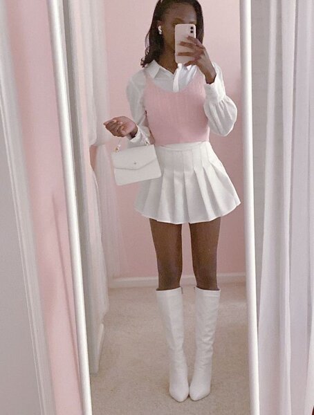 Club top and skirts