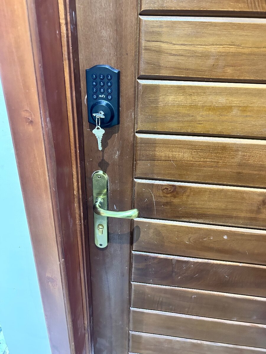 Smart lock installation
