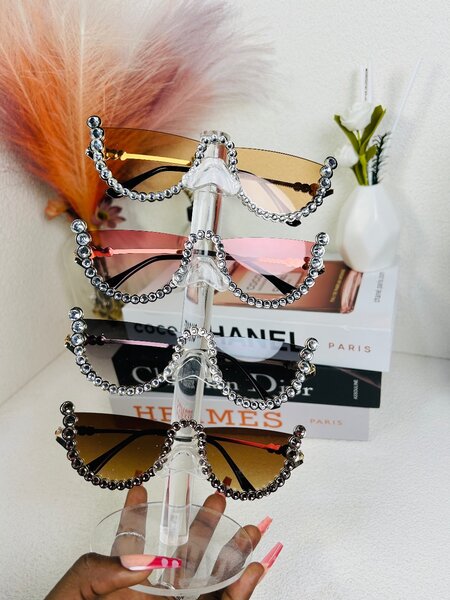 Lunettes en strass