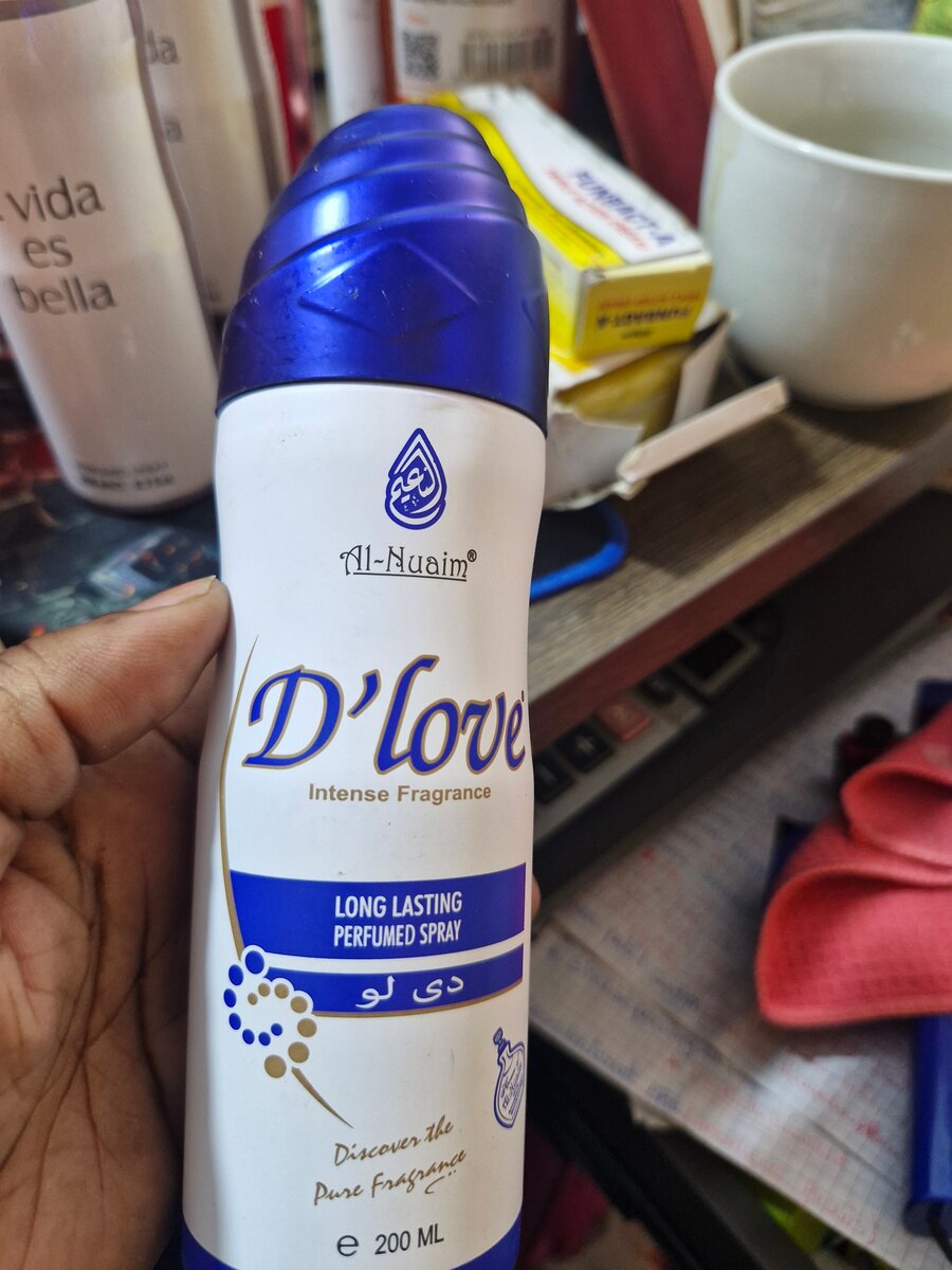 Spray parfumé longue durée