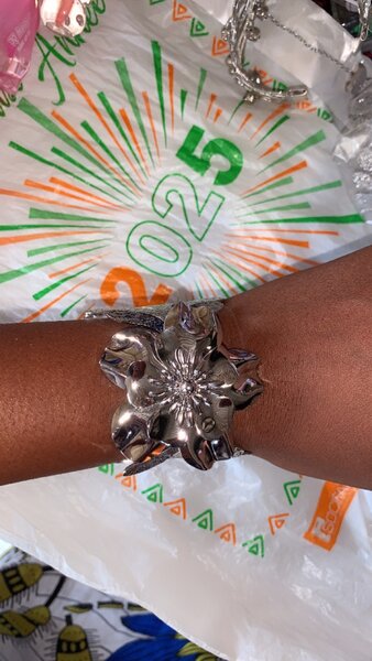 Bracelet argenté
