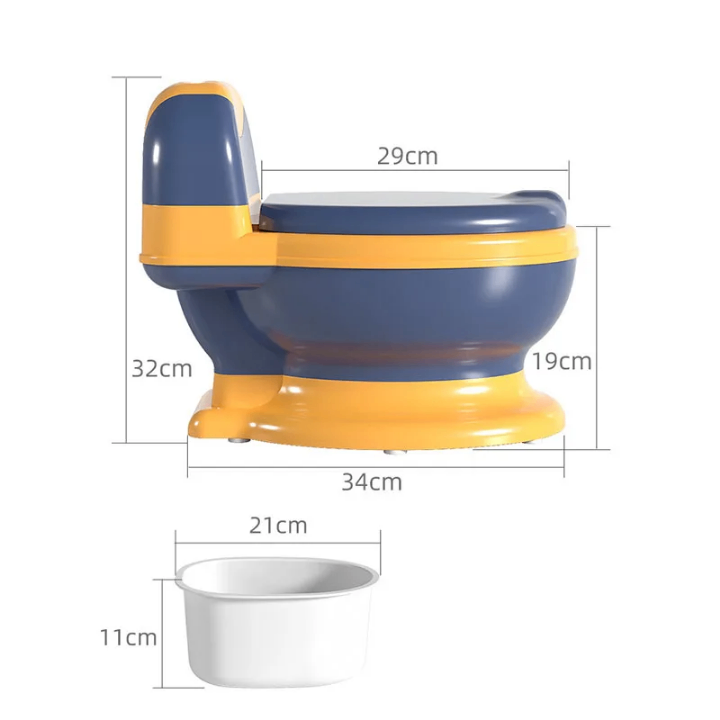 Pot d'apprentissage enfant coloré