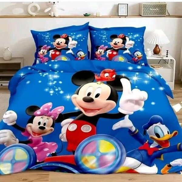 Children's bedroom set: sheet + pillowcases 2pcs+blanket