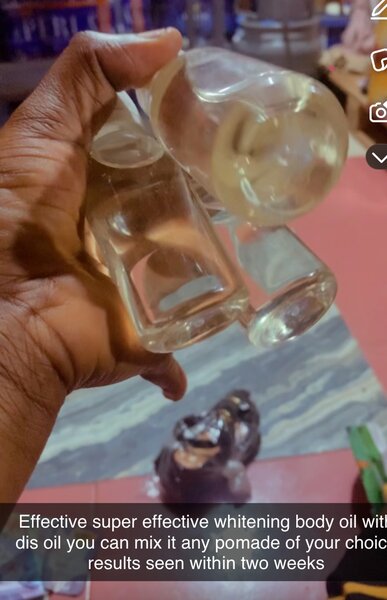 Effective body oil