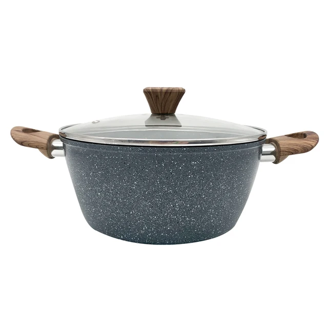 NONSTICK GRANITE COOKING PAN