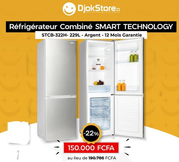 Refrigerateur Combine Smart Technology