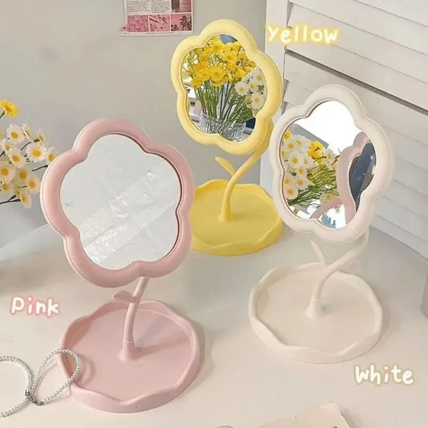 Miroir décoratif fleur