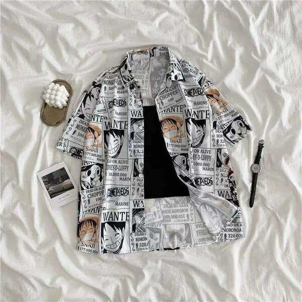 Chemise Manga Imprimée