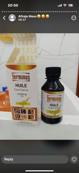 Huile de terminus
