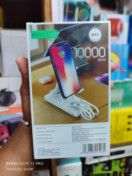 Batterie power Bank sovo x41