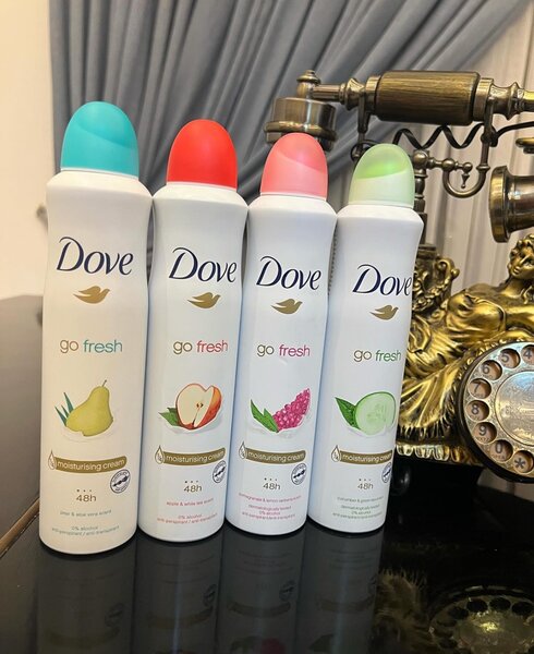 Dove sure spray