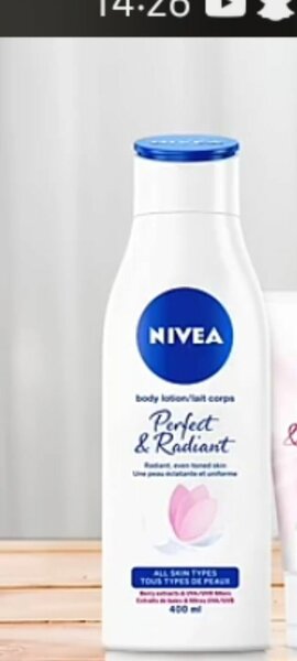Body lotion