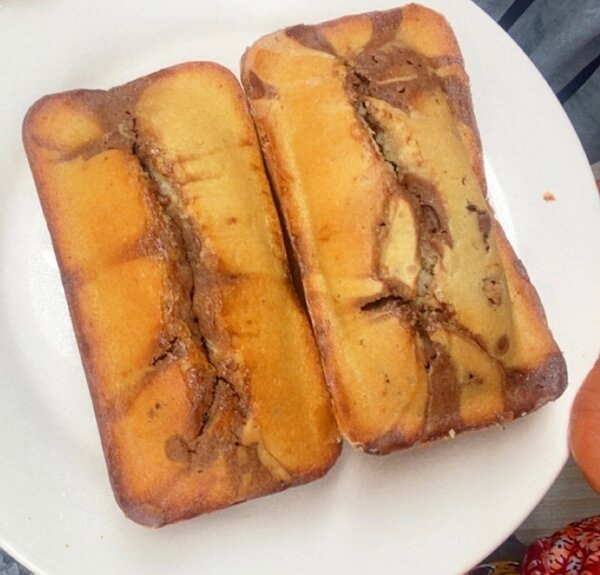 Cake marbré au Nutella