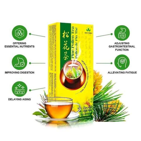 Thé de Pollen de Pin Vitalité