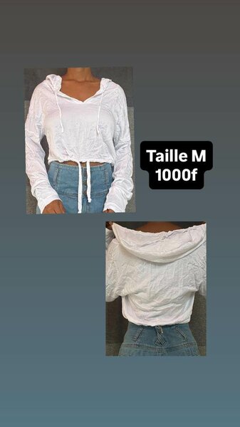 Hoodie femme taille M