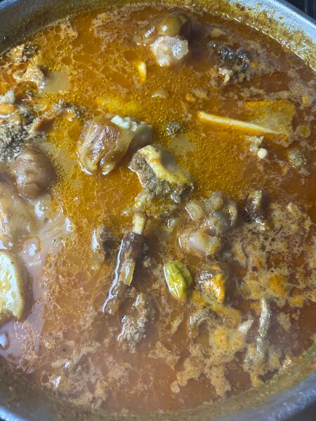 Pepesoupe de bœuf