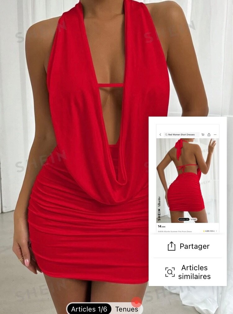Robe confectionné