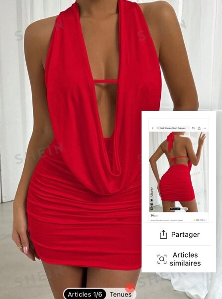 Robe confectionné