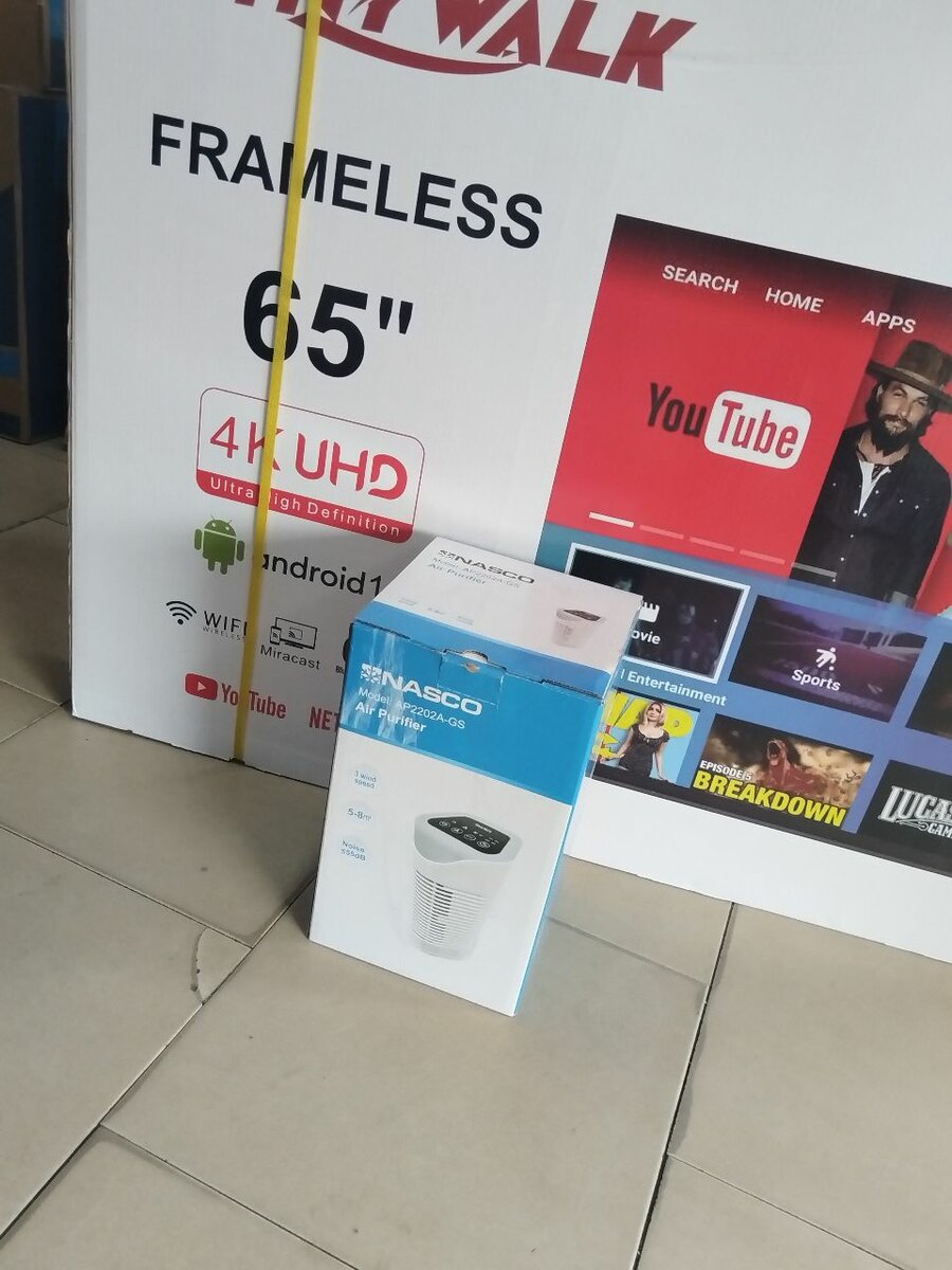 UHD smart android TV wifi 65inch sunny walk