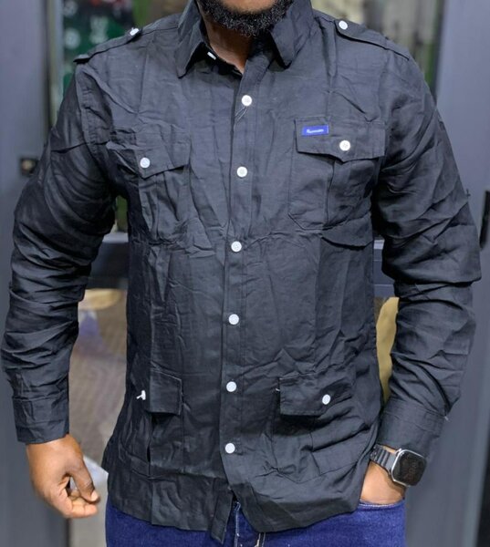 Chemise Militaire Homme Cargo
