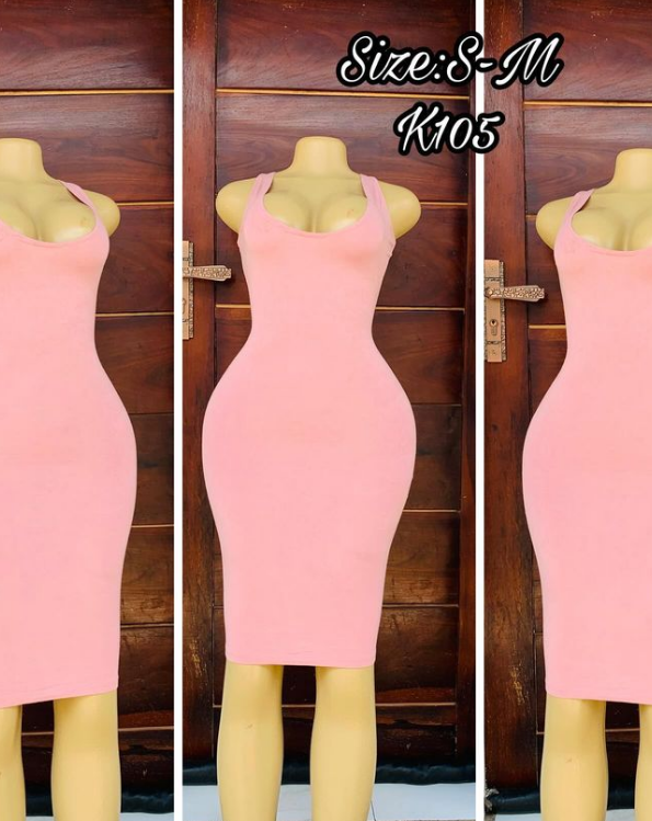 Robe rose 