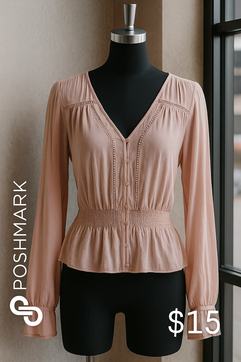 Haut élégant rose