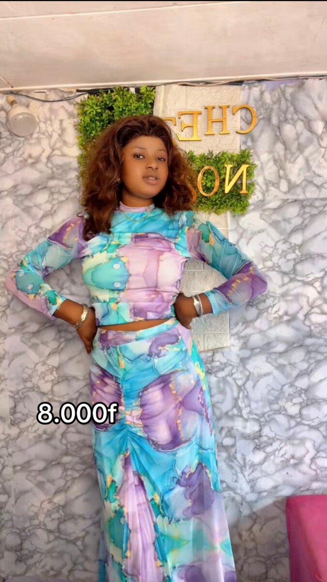 Robe Maxi Élégante Imprimée