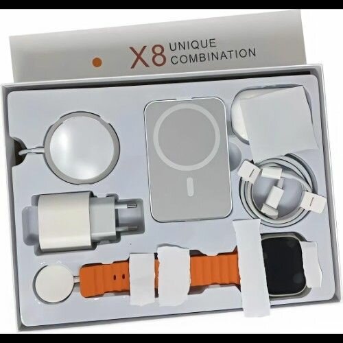 X8 unique Combination In Wireless Charger, Watch & Earphones