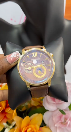 Brown watch