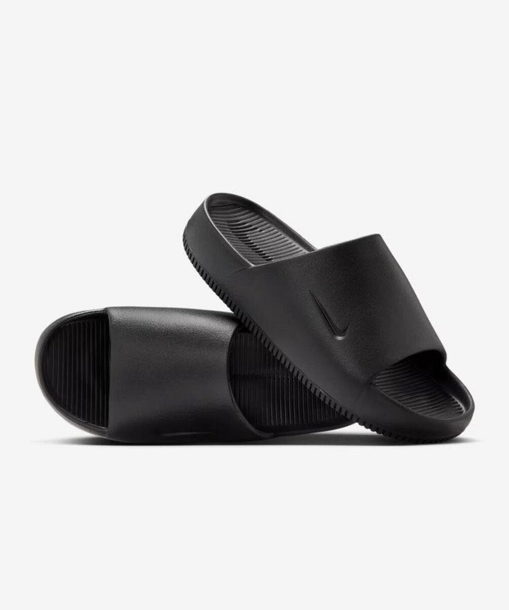 Tongs Noirs Confortables Homme