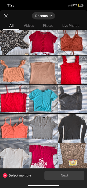 Female tops