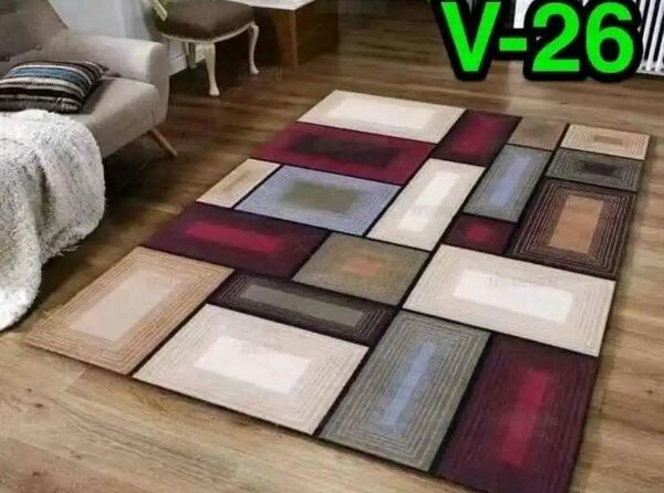 Multicolored carpet