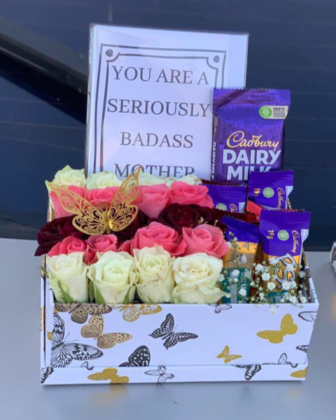 Flowers in a box