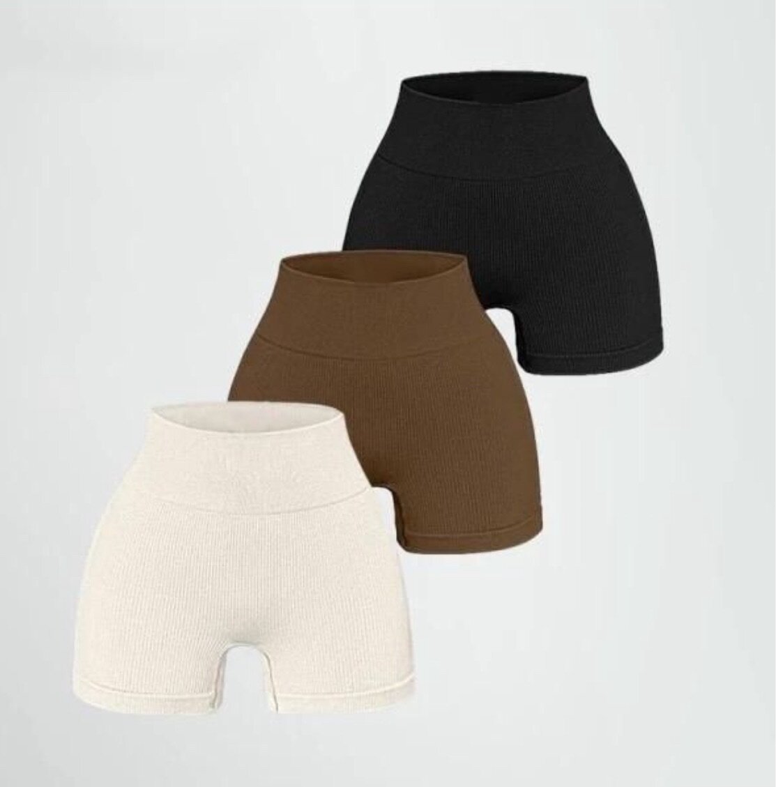 3 Pieces Of Ladies Cotton Underwear Set- Multicolour